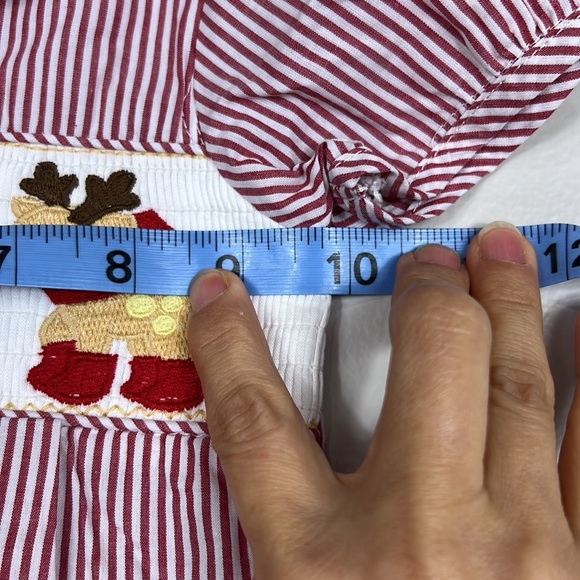 Christmas Reindeer Romper Bubble - Picture 7 of 9